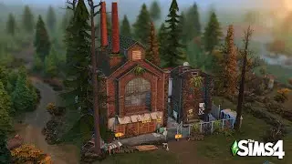 Abandoned Mill Nightclub | Sims 4 Speed Build | NO CC