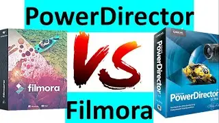 Filmora vs powerdirector | which is best | video quality test