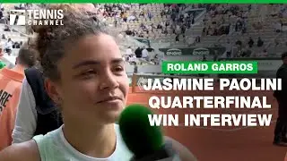 Jasmine Paolini Wins The Biggest Match Of Her Life | 2024 Roland Garros Quarterfinal