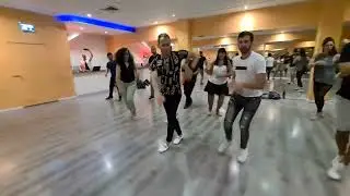 Salsa musicality Class: la candela song by Nanoche Academy