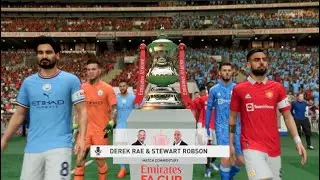 Fa Cup Final! Manchester City V Manchester United Simulation FIFA 23