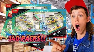 We Opened 10 BOXES of Crown Zenith Pokemon Booster Packs!!