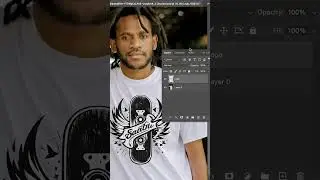 How to put a Logo onto a T-Shirt with Adobe Photoshop