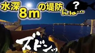 ［三重県四日市］水深８mの堤防は誰でも『夢』がある‼︎‼︎ 【四日市港】