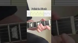 Paint It Black Guitar + Tabs #guitartabs #guitarcover #guitarsolo #guitartutorial