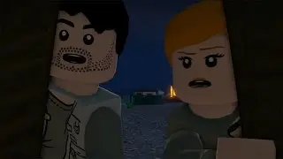 LEGO Jurassic World - 100% Free Play Guide #7 - InGen Arrival (All 10 Minikits + Amber Brick)