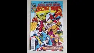Обзор Комикса сингл MARVEL SUPER HEROES SECRET WARS #1 1984 года