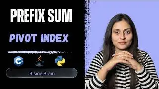 Pivot Index – From Brute Force to Optimal Approach | Prefix Sum | C++, Java, Python