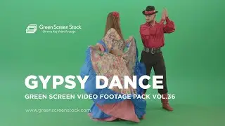 Gypsy Roma Dance – Green Screen Video Footage Pack 