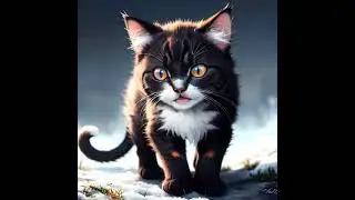 AI Generated Cat Video