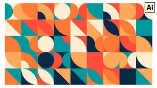 create abstract geometric pattern | adobe illustrator tutorial