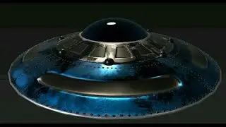 Летающая тарелка в Blender   3D Моделирование #9