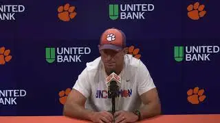 Dabo Swinney post-practice update (Georgia week)