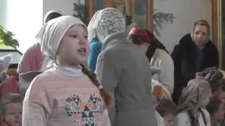 Рождественский праздник в храме Воскресения Христова. 7 января 2016 г. Часть 2.