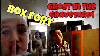 GHOST IN THE GRAVEYARD BOX FORT GAME!