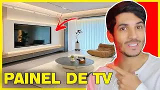 PAINEL PARA TV NA SALA DA SUA CASA