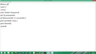 Create A Password Protected Batch File |  Vortex Programming