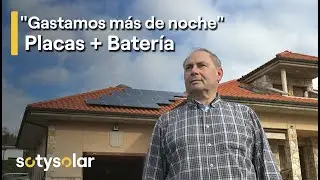 Instalación Fotovoltaica de Autoconsumo con 14 PLACAS y 1 BATERÍA solar ☀️ SotySolar