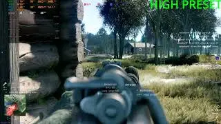 RTX 3060 12GB RYZEN 5 3600 Enlisted 1440p benchmarks all presets