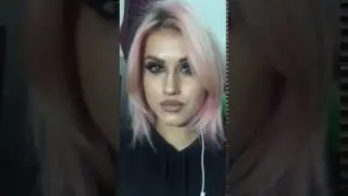 Макияж. Зелёные оттенки теней. Арина Синебрюхова