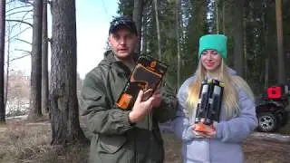 Обзор с Юлей.Термос ESBIT.Топор GERBER BEAR GRYLLS.