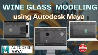 How To Model A Wine Glass In Maya