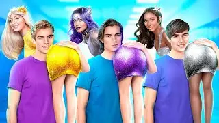 Moon, Day and Night Girls! How to Become College Queen!