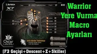 Warrior Ground Strike Macro Settings A4tech x7 Perfect En Series