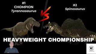 Tyrannosaurus vs Spinosaurus Fossil Crates 2021 Chewly Chompionship HEAVYWEIGHT FINALS