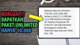 Cara Beli Paket Internet Unlimited Telkomsel