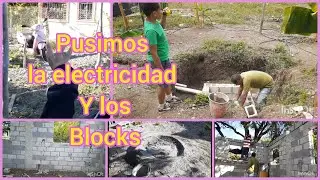 TAN LEJOS Y MIRA EN QUE ANDAMOS. PUSIMOS LA ELECTRICIDAD INFERIOR Y LA LINEA DE BLOCK QUE FALTABA.
