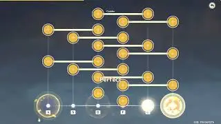 Genshin Impact - Duel in the Mist melody chart