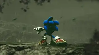 Sonic Frontiers with cinematic graphics