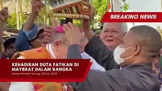 Duta Besar Fatikan Untuk Indonesia Tiba Di Kota Sorong Selanjutnya Menuju Maybrat