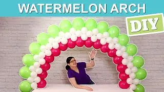 Watermelon Balloon Arch