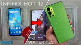 Infinix HOT 12 Water Test 💧 | Hot 12 Infinix Durability Test