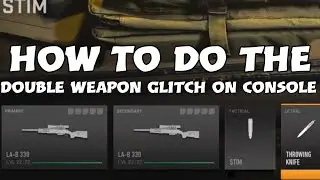 How To Do The DOUBLE WEAPON Glitch on MW2 (Console/PC)