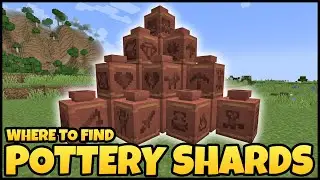 Where To Find POTTERY SHERDS In MINECRAFT