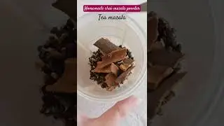 Homemade Masala Tea powder/ Homemade Chai powder 