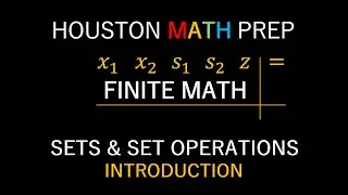 Sets & Set Operations (Introduction)