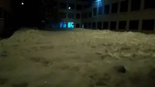 Зима в Полтаве.