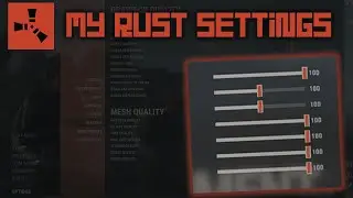 Rust Settings 2020