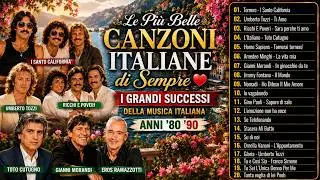 LE PIÙ BELLE CANZONI ITALIANE DI SEMPRE ❤️ I GRANDI SUCCESSI DELLA MUSICA ITALIANA ANNI '80 '90