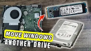 How To Move Windows To Another Drive | Fast Method (NO DATA LOSS)