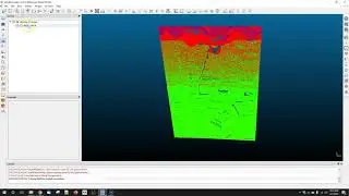 Setting an elevation as a scalar field in CloudCompare