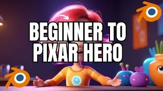 Blender Tutorial: Getting Started with Pixar-Like Characters | Step-by-Step Beginner's Guide