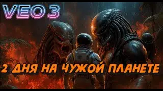 AI короткометражка по мотивам фильма Хищники (VEO 3)