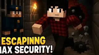 How I save my life and escape the prison??Minecraft