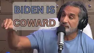 Biden is Coward ~ Bassem Youssef on PBD Podcast | Debate