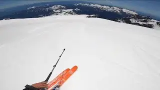 Skimo ascent/descent of Mount Baker